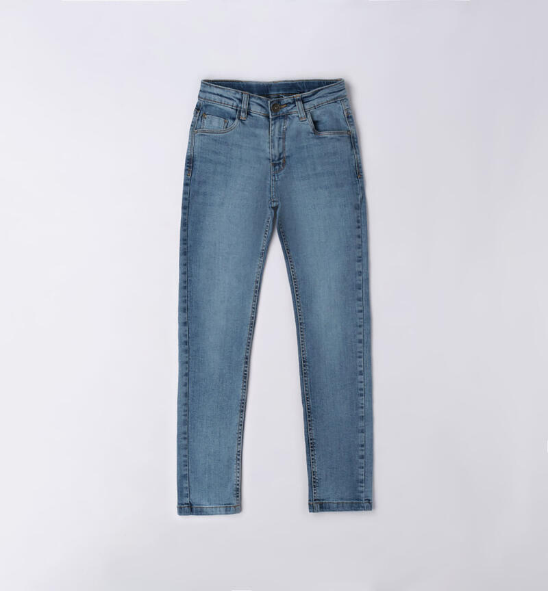 Jeans regular per ragazzo da 8 a 16 anni Sarabanda STONE BLEACH-7350