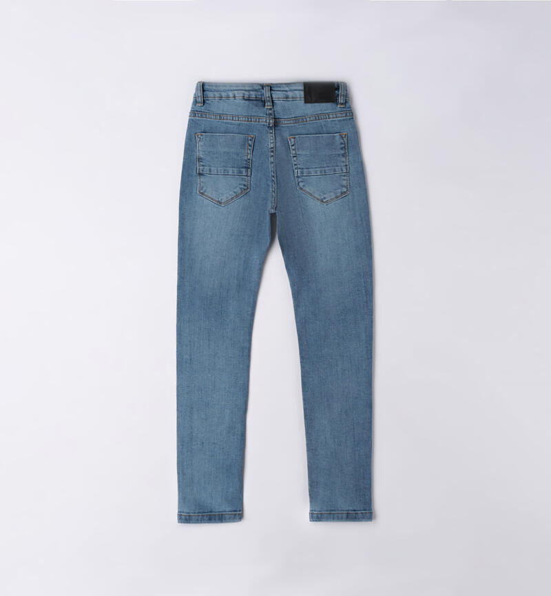Jeans regular per ragazzo da 8 a 16 anni Sarabanda STONE BLEACH-7350