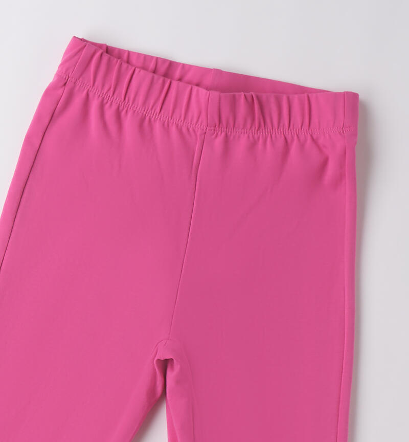 Leggings da bambina FUXIA-2453