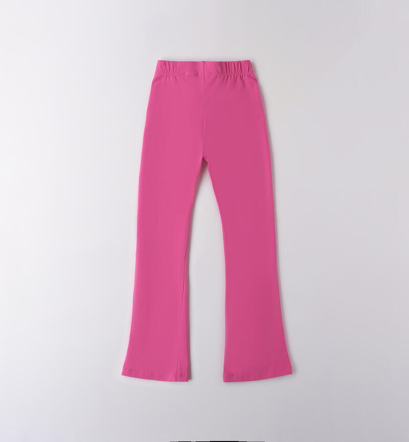 Leggings da bambina FUXIA-2453