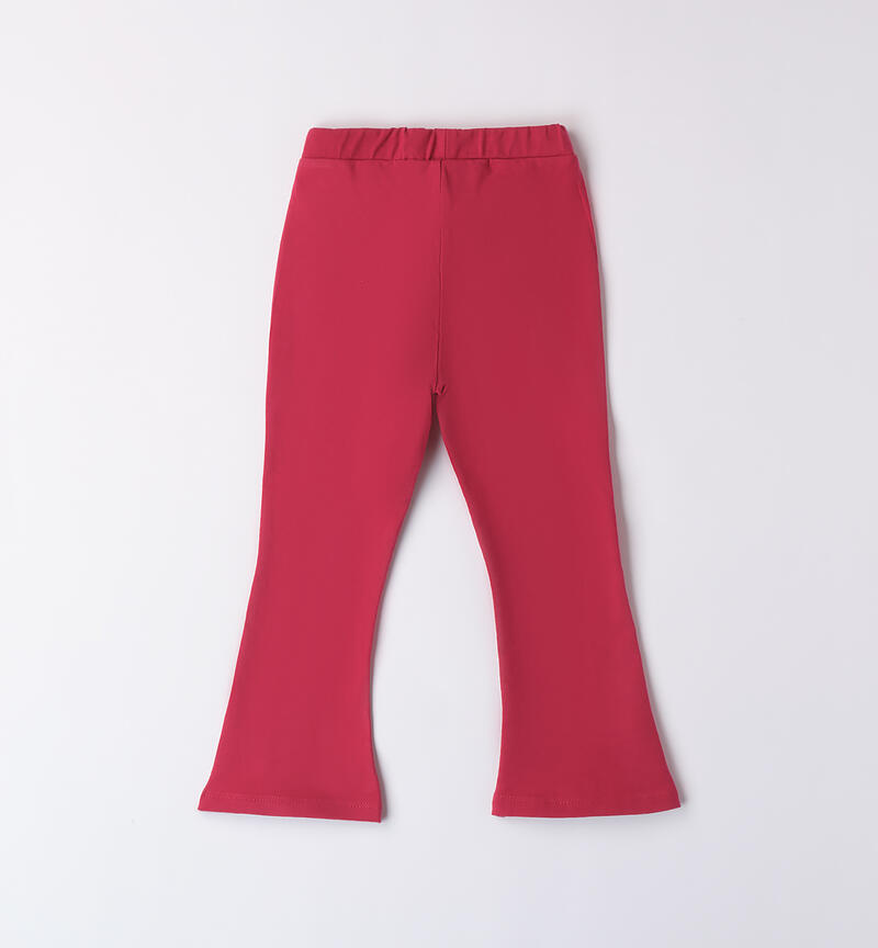 Leggings for girls BORDEAUX-2652