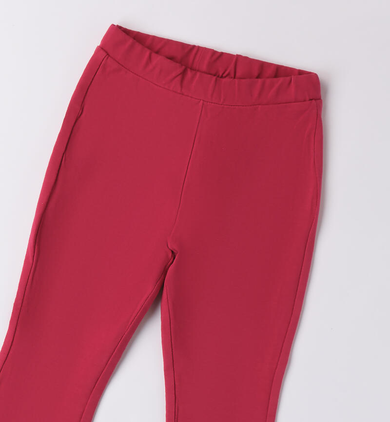 Leggings for girls BORDEAUX-2652