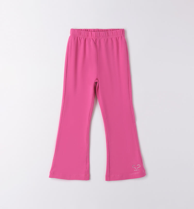 Leggings per bambina FUXIA-2453