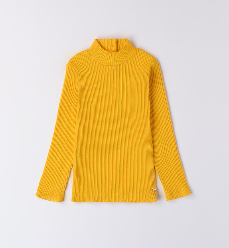 Turtleneck for girls GIALLO-1616