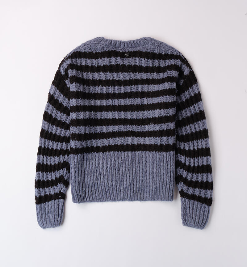 Striped sweater for girls AVION-3651