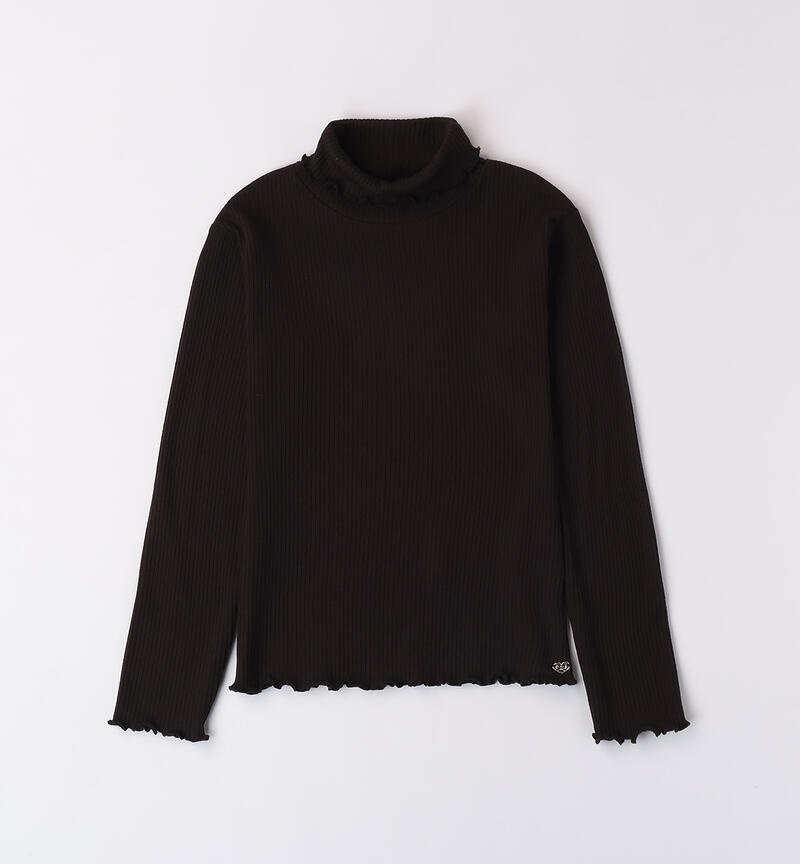 Turtleneck for girls NERO-0658