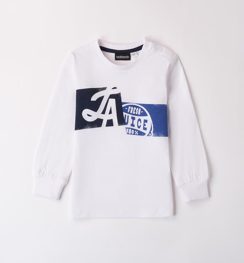 Boy's t-shirt BIANCO-0113