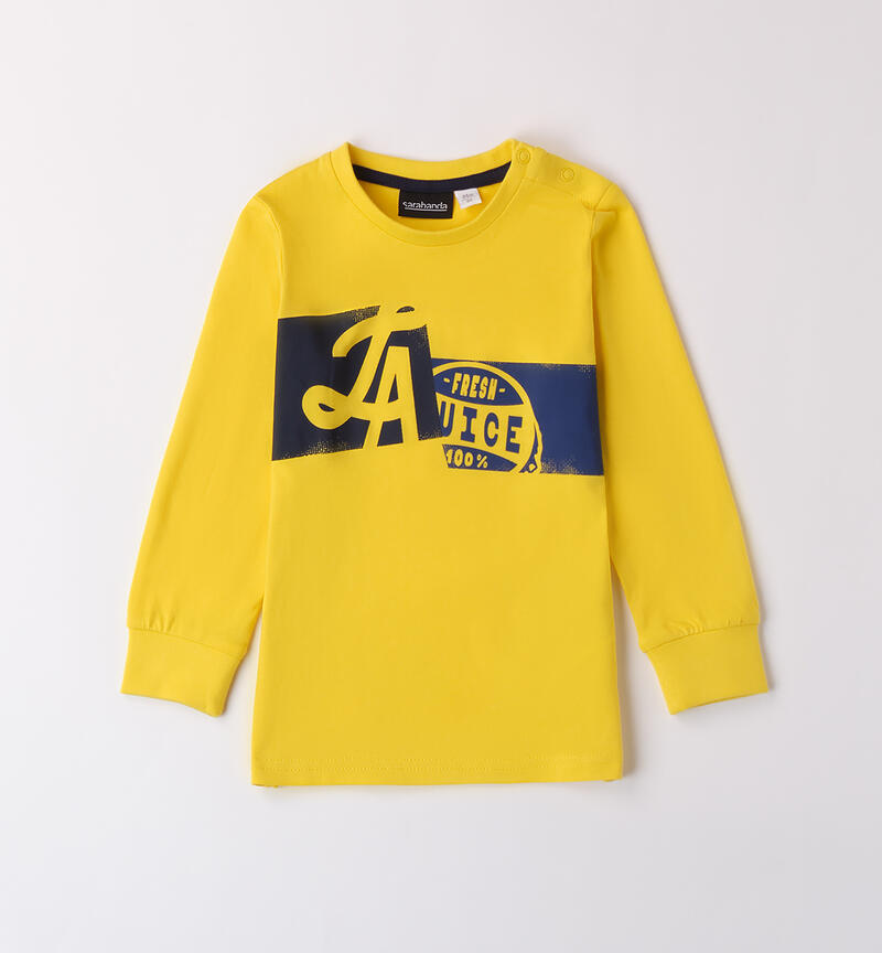 Boy's t-shirt GIALLO-1433