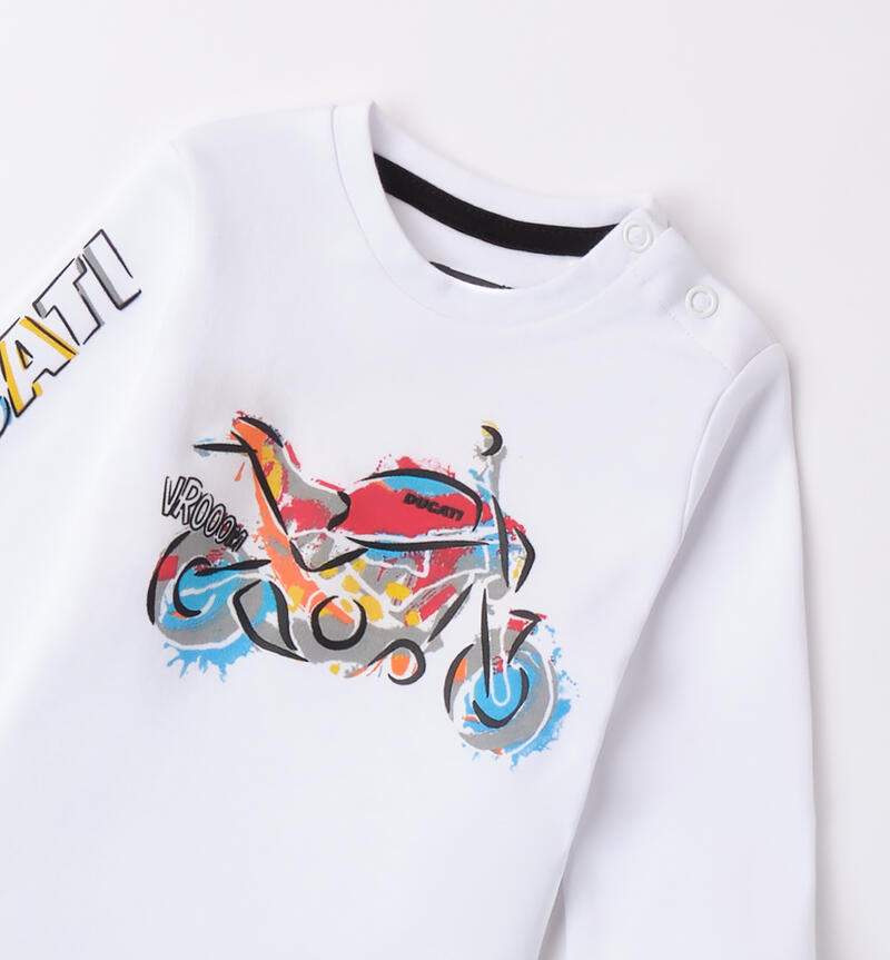 Ducati Newborn Sweater BIANCO-0113