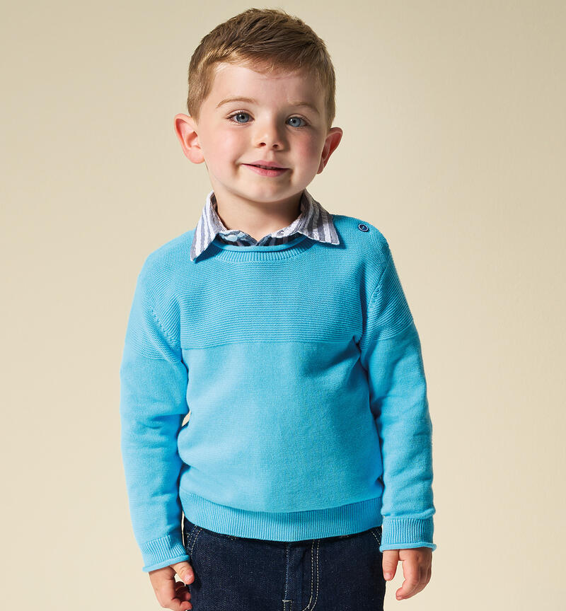 Maglia per bambino LIGHT BLUE-4064