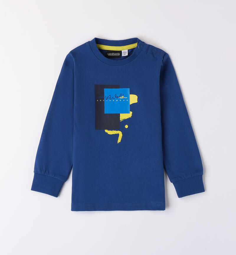 100% cotton t-shirt for boys BLU-3646