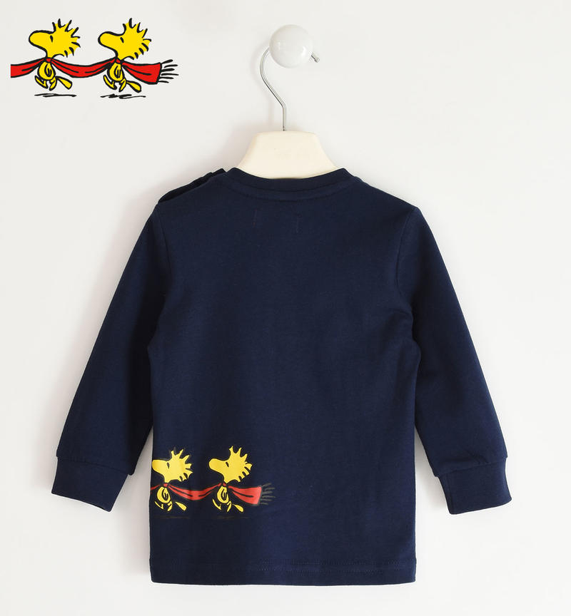 Maglietta Peanuts per bambino da 9 mesi a 8 anni Sarabanda NAVY-3854