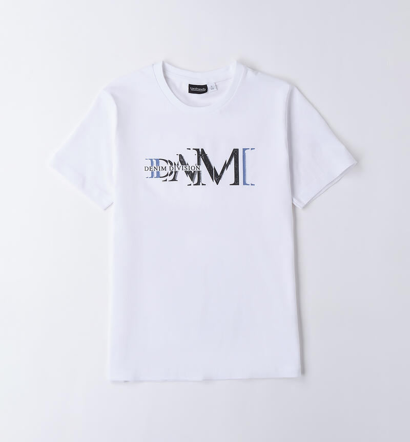 Boy's T-shirt BIANCO-0113