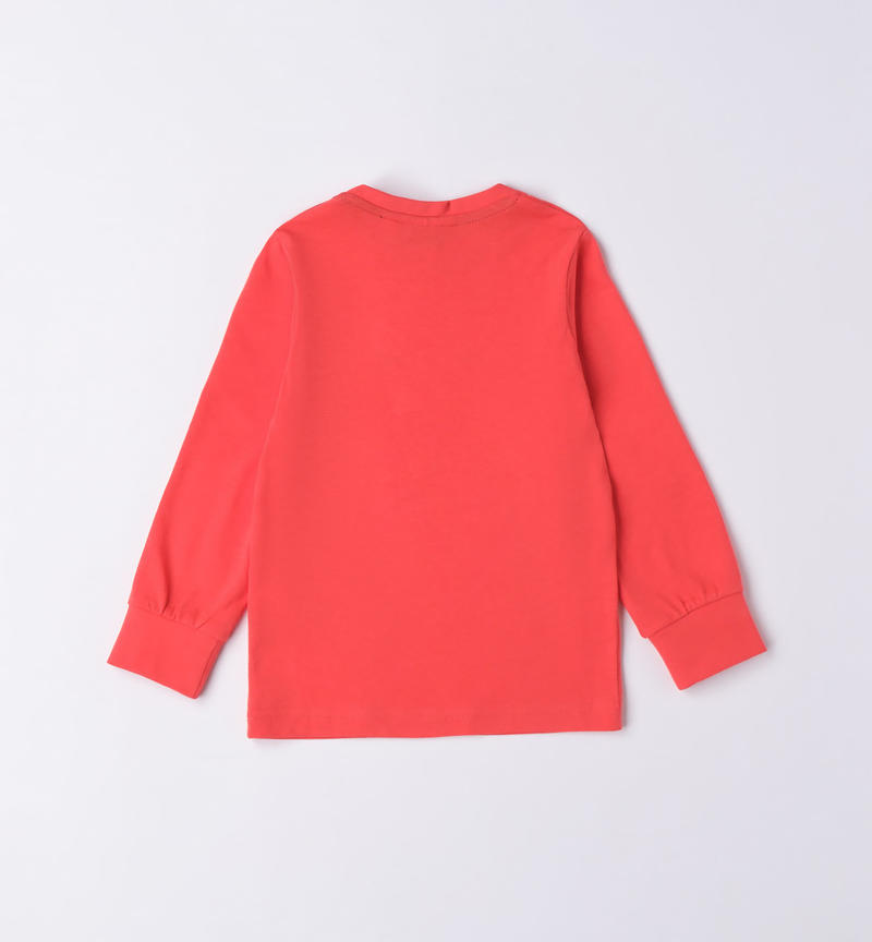 Maglietta stella bambino da 9 mesi a 8 anni Sarabanda ROSSO-2152