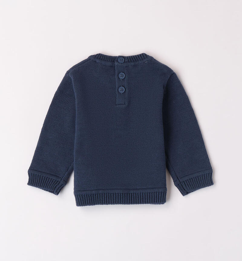 Boys' knitted top in 100% cotton BLU-3666