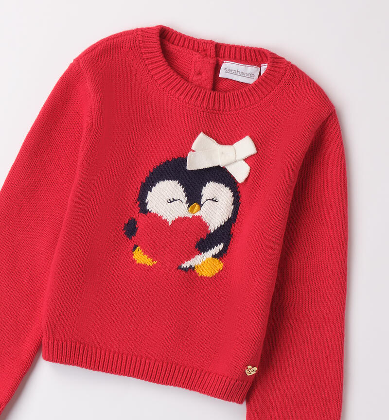 Christmas sweater for girls ROSSO-2253