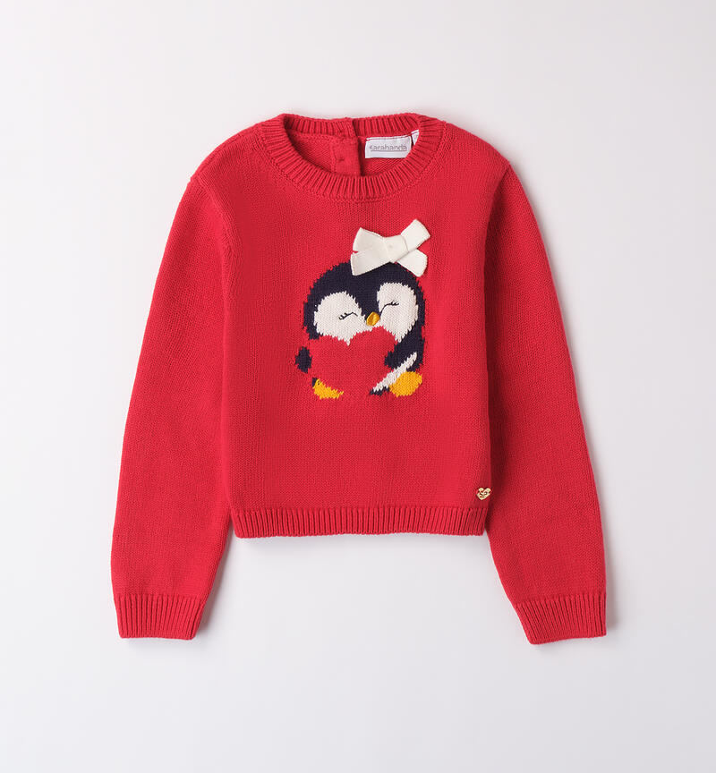 Christmas sweater for girls ROSSO-2253