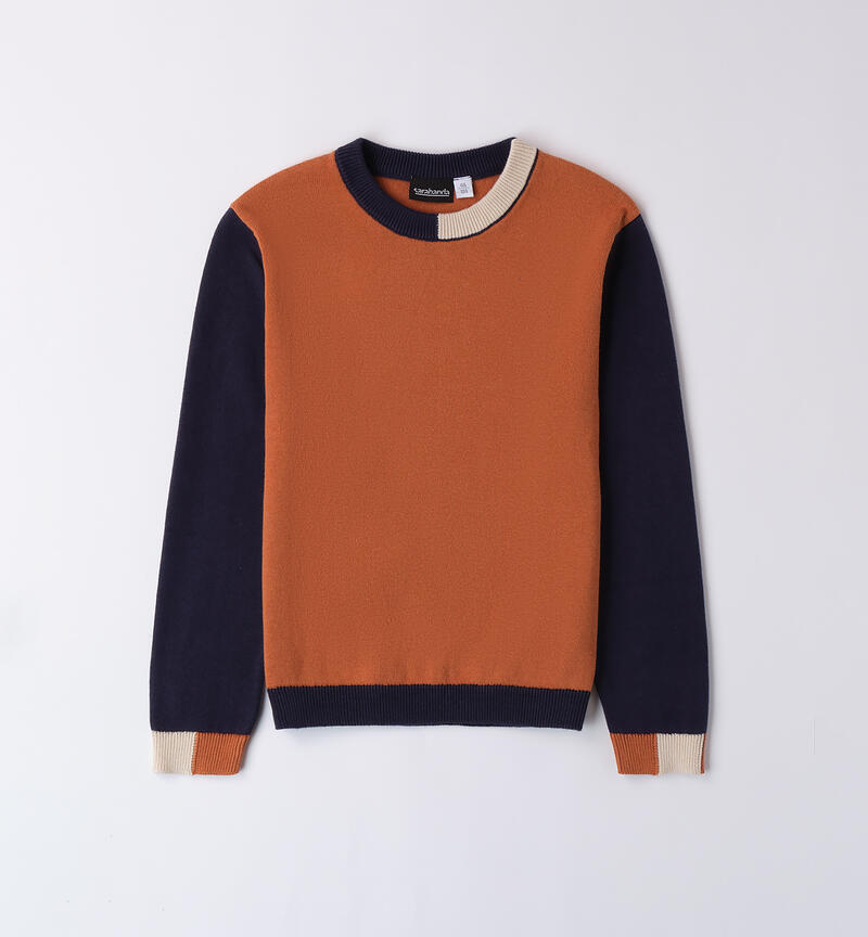 100% cotton sweater for boys RUST-1125