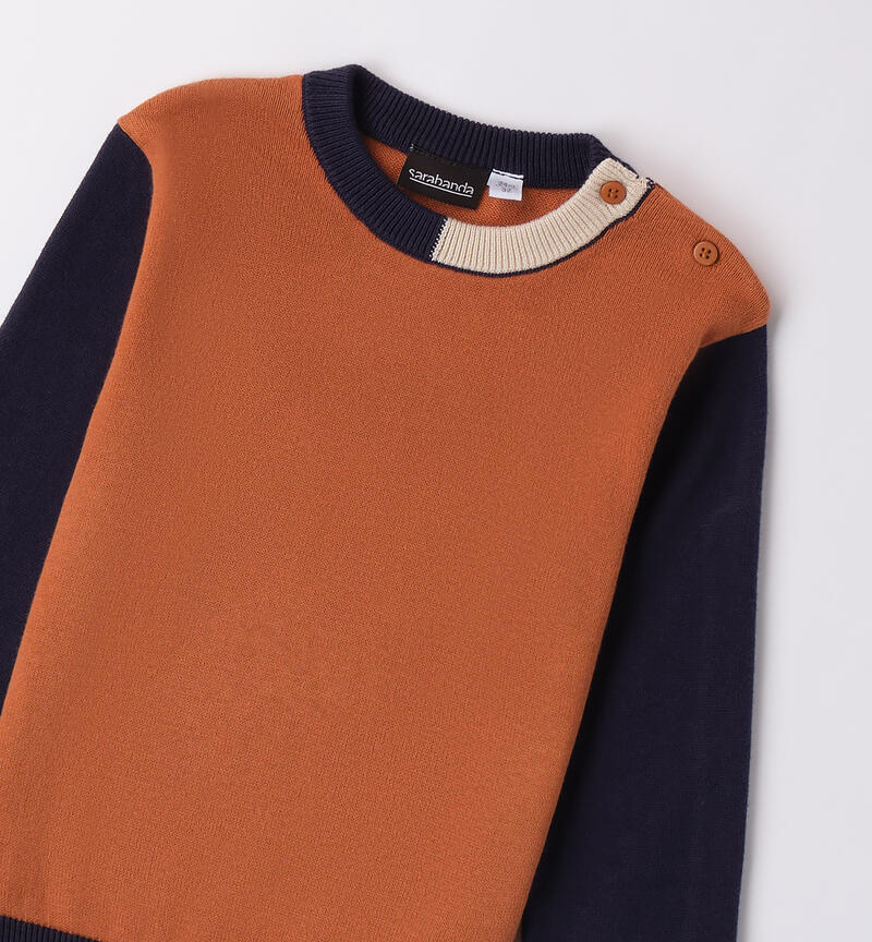 Maglione bambino 100% cotone RUST-1125