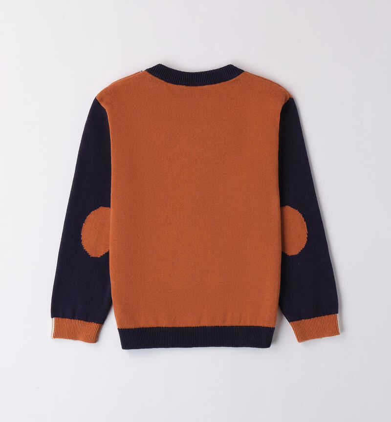 100% cotton sweater for boys RUST-1125