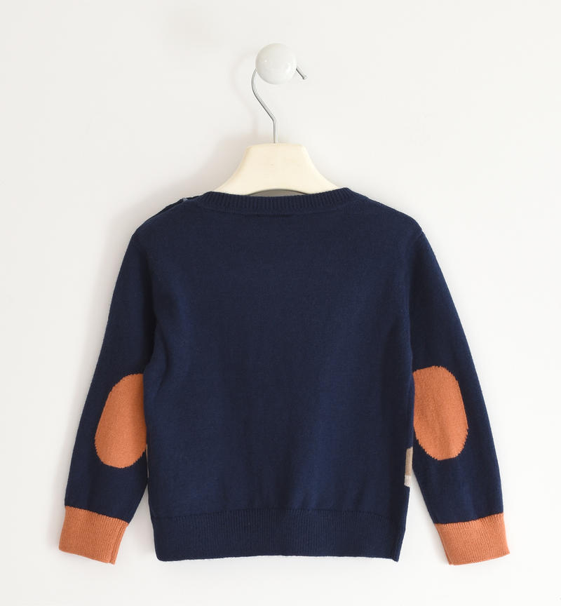 Maglione bambino in tricot da 9 mesi a 8 anni Sarabanda NAVY-3854