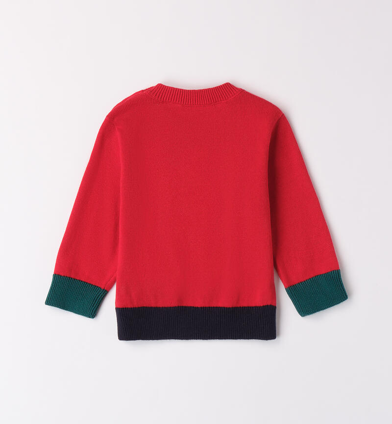 Christmas sweater for baby ROSSO-2253