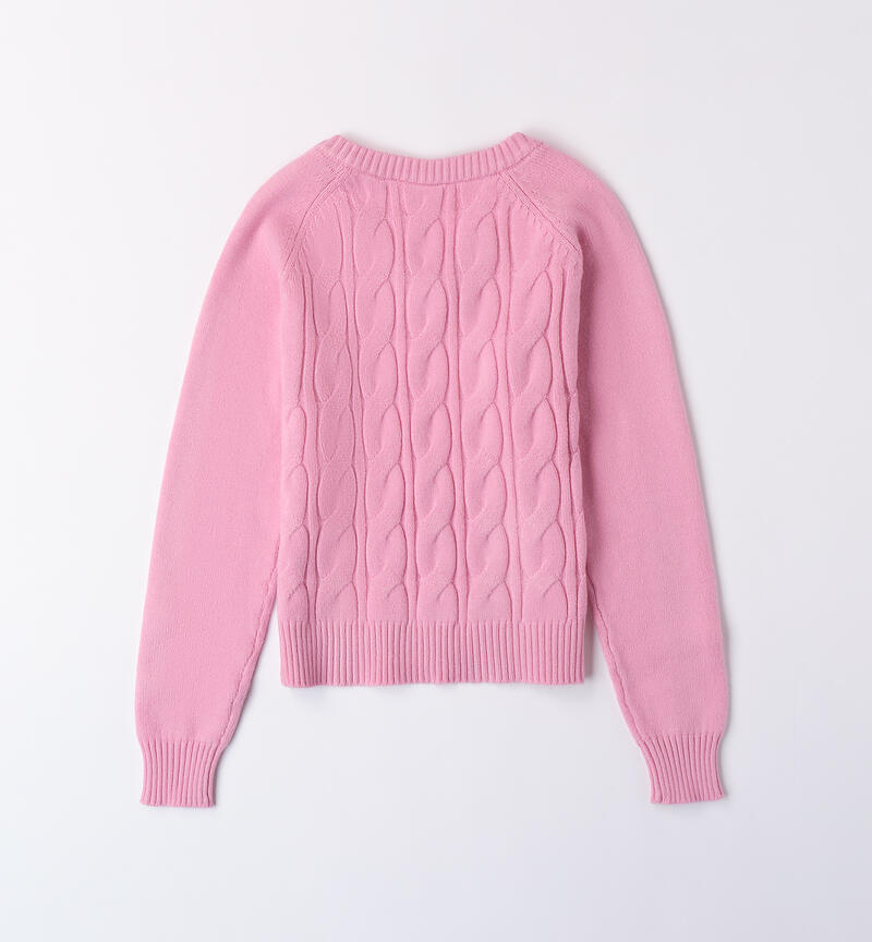 Maglione per ragazza ROSA-2414