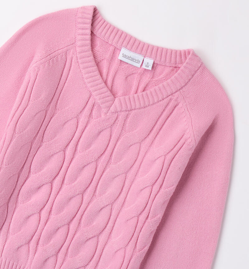 Maglione per ragazza ROSA-2414