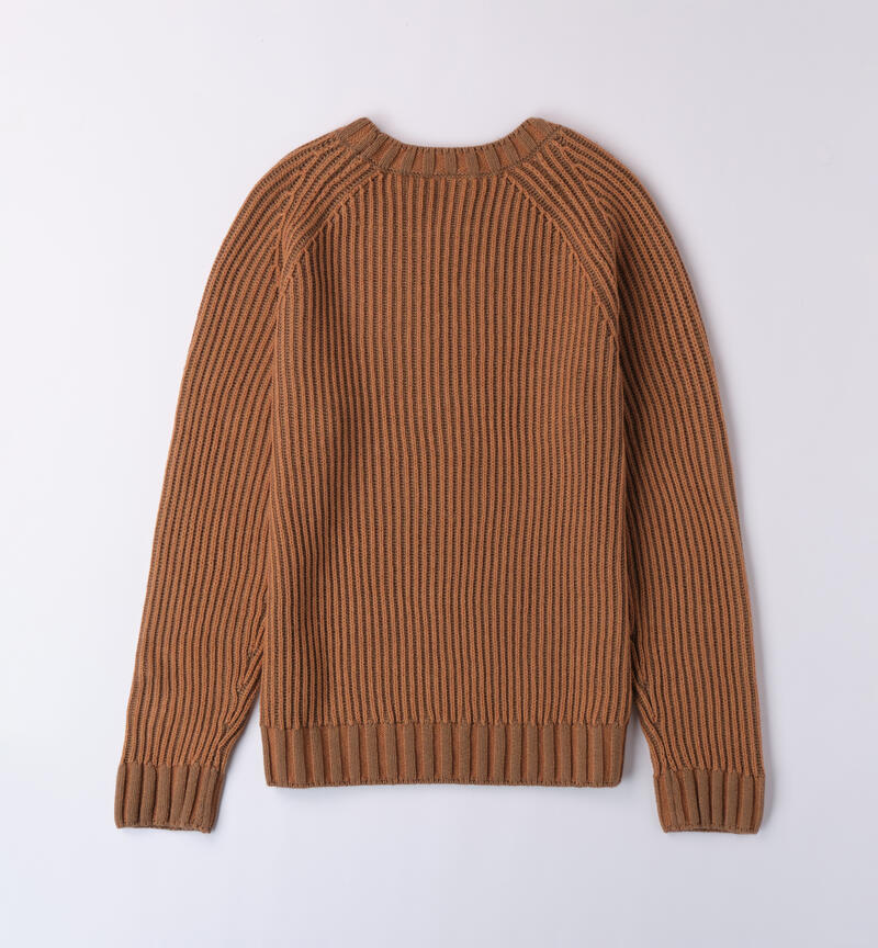 Winter sweater for boys MARRONE-0949