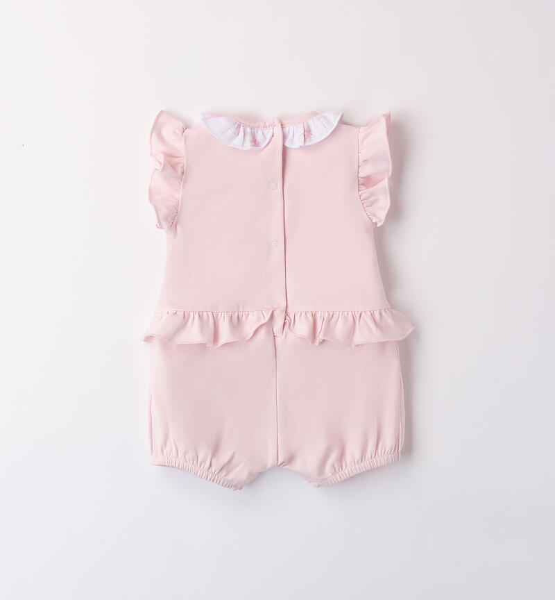 Minibanda baby girl romper PINK-2714