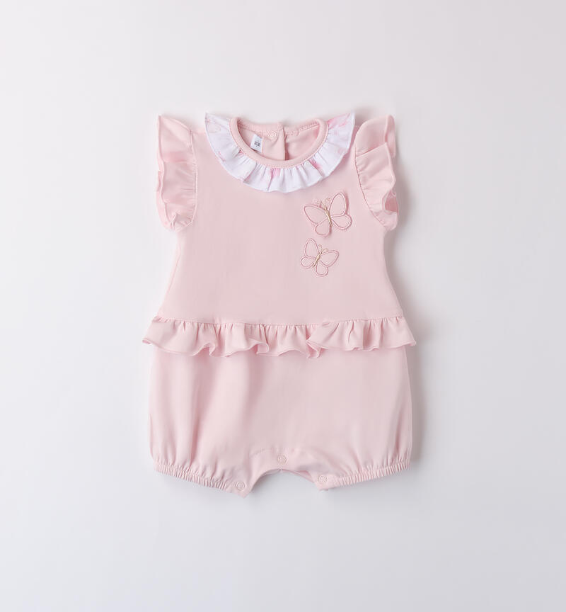 Minibanda baby girl romper PINK-2714