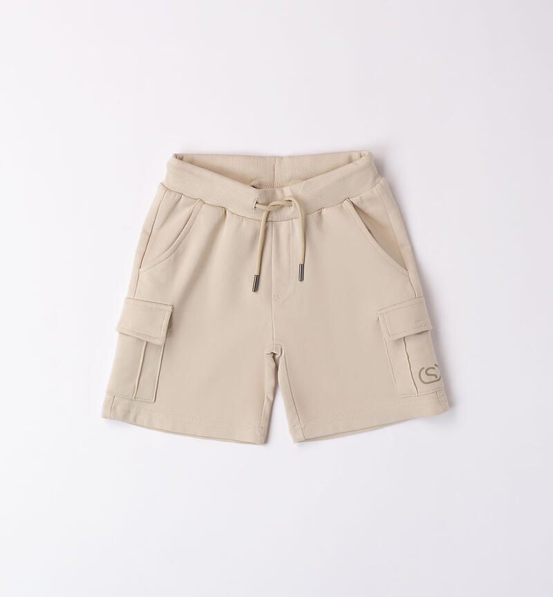 Pantaloncini corti bambino BEIGE-0435