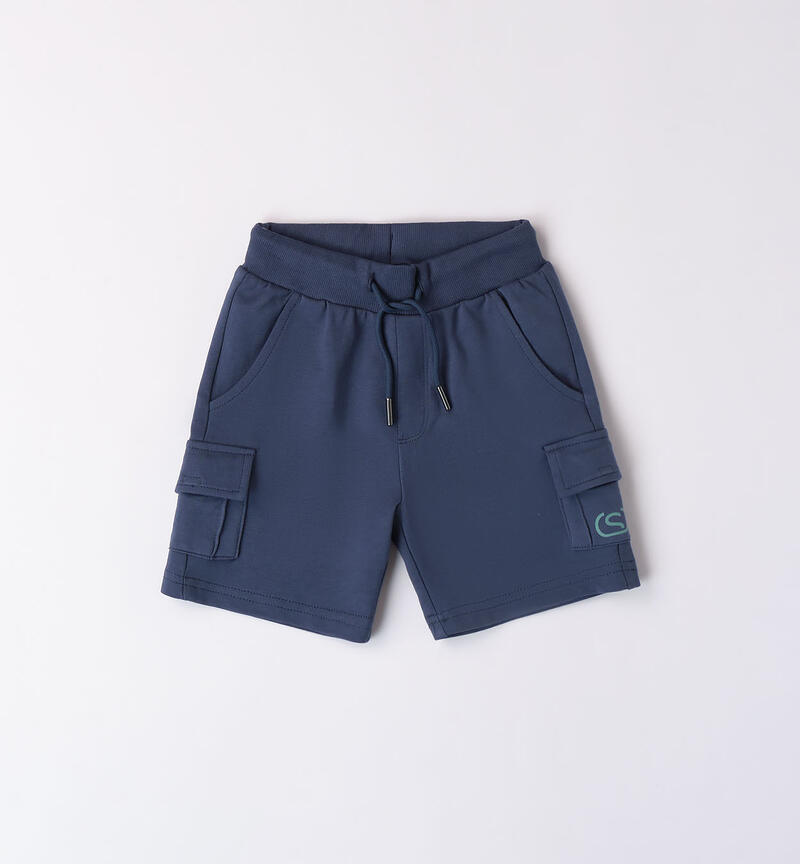 Pantaloncini corti bambino BLU-3656