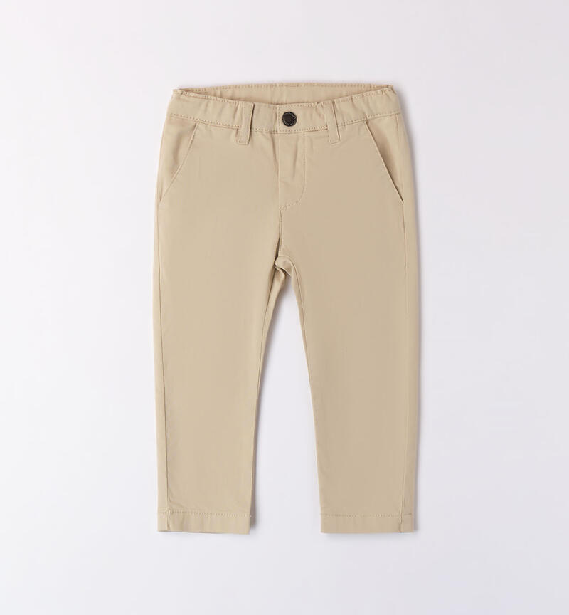 Pantalone classico per bambino  BEIGE-0435