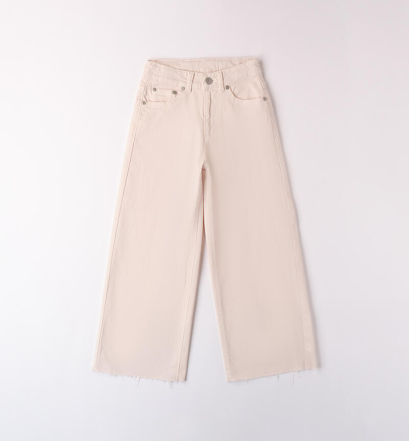 Pantalone da ragazza Sarabanda LIGHT BEIGE-0227