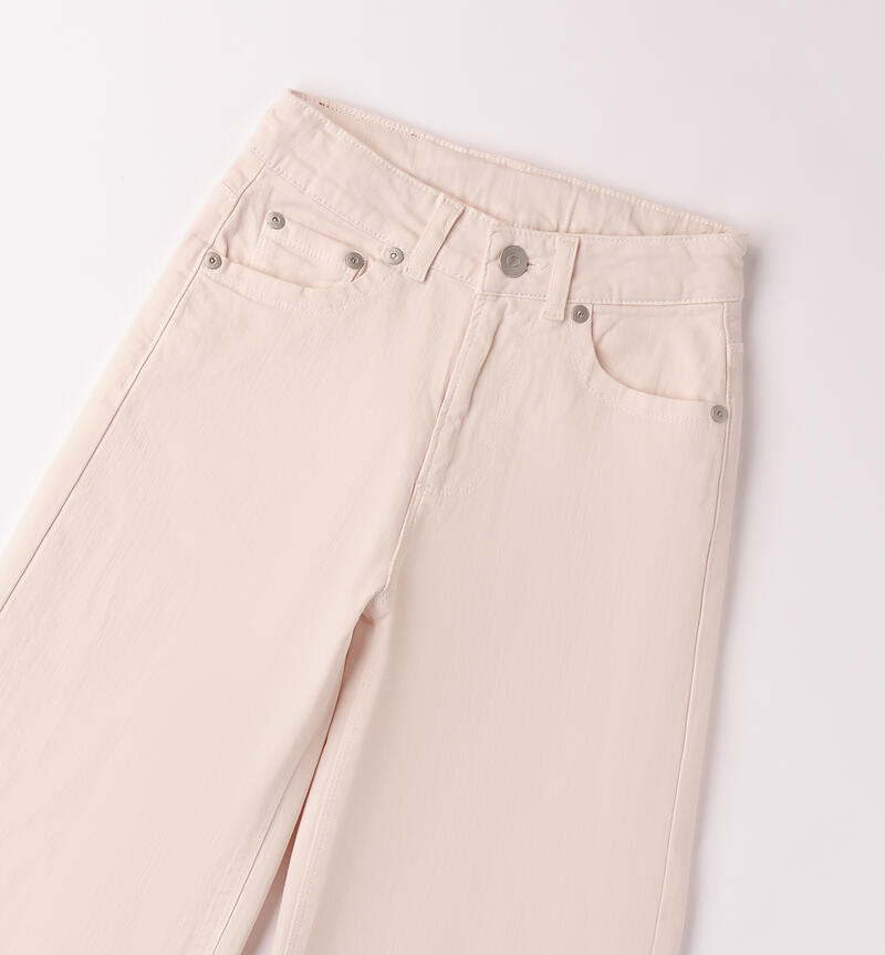 Pantalone da ragazza Sarabanda LIGHT BEIGE-0227