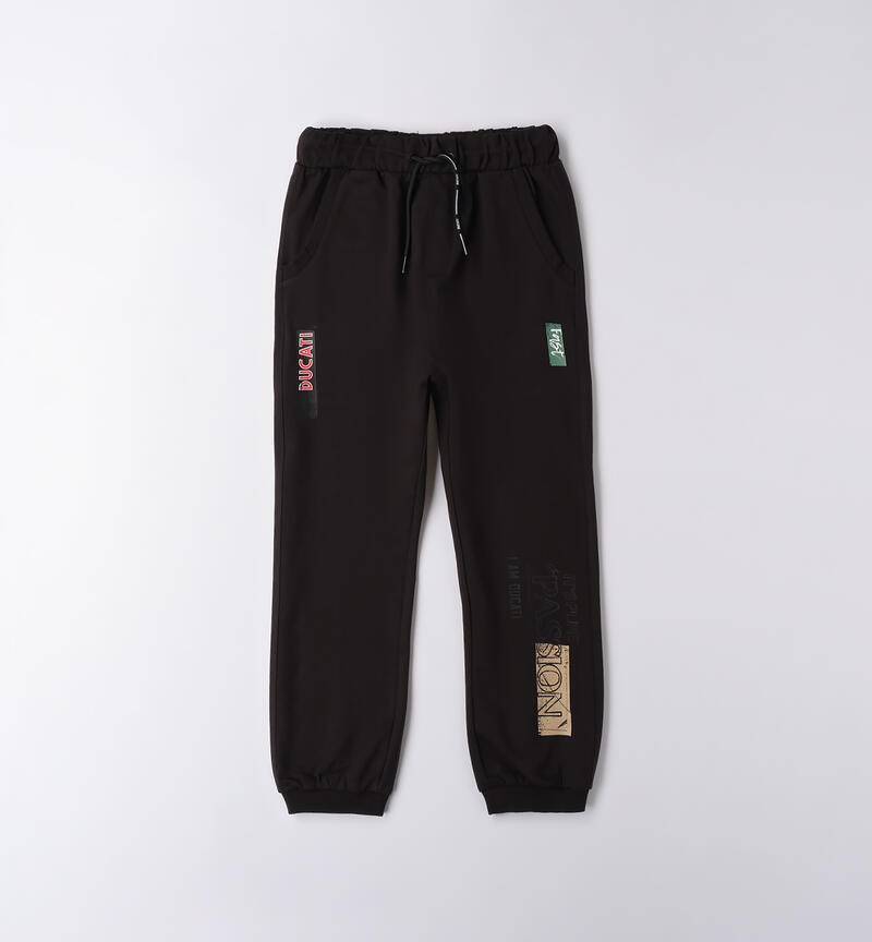 Pantalone da ragazzo Ducati NERO-0658