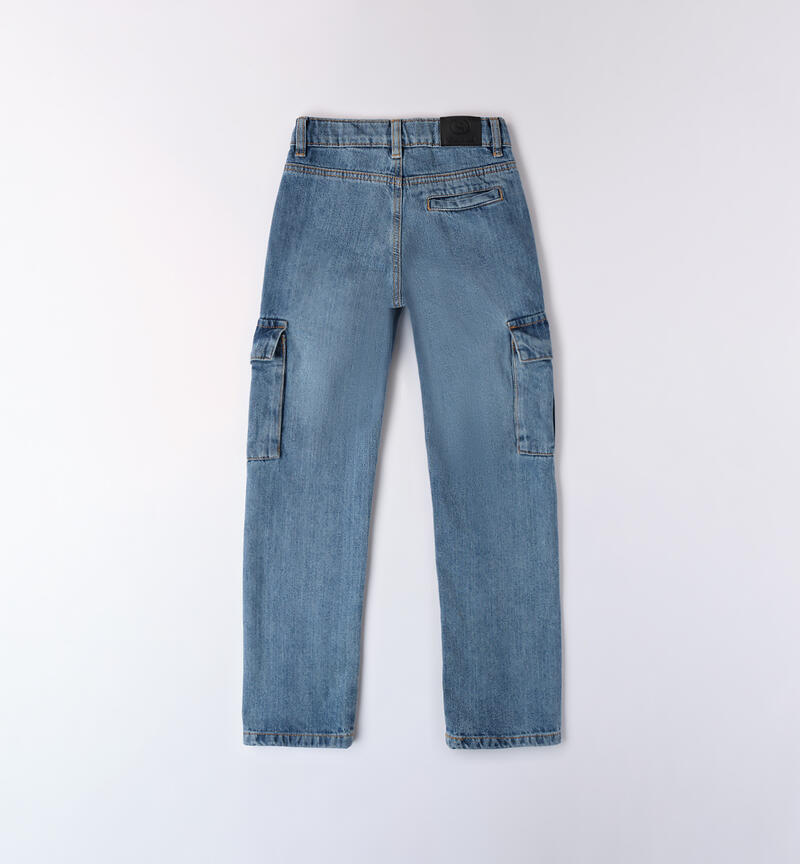 Pantalone di jeans ragazzo STONE BLEACH-7350