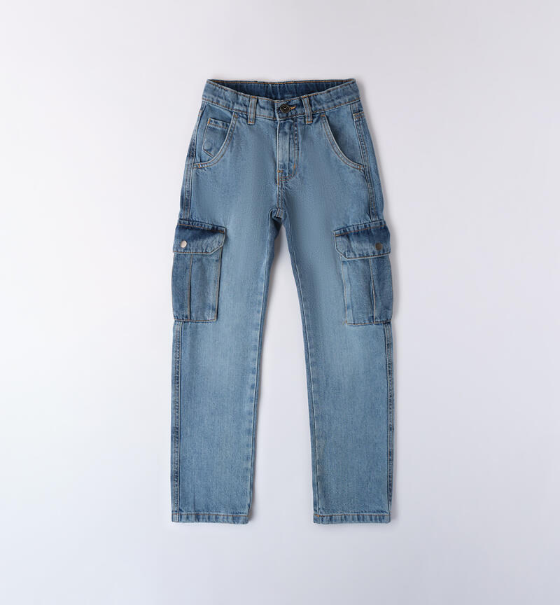 Pantalone di jeans ragazzo STONE BLEACH-7350