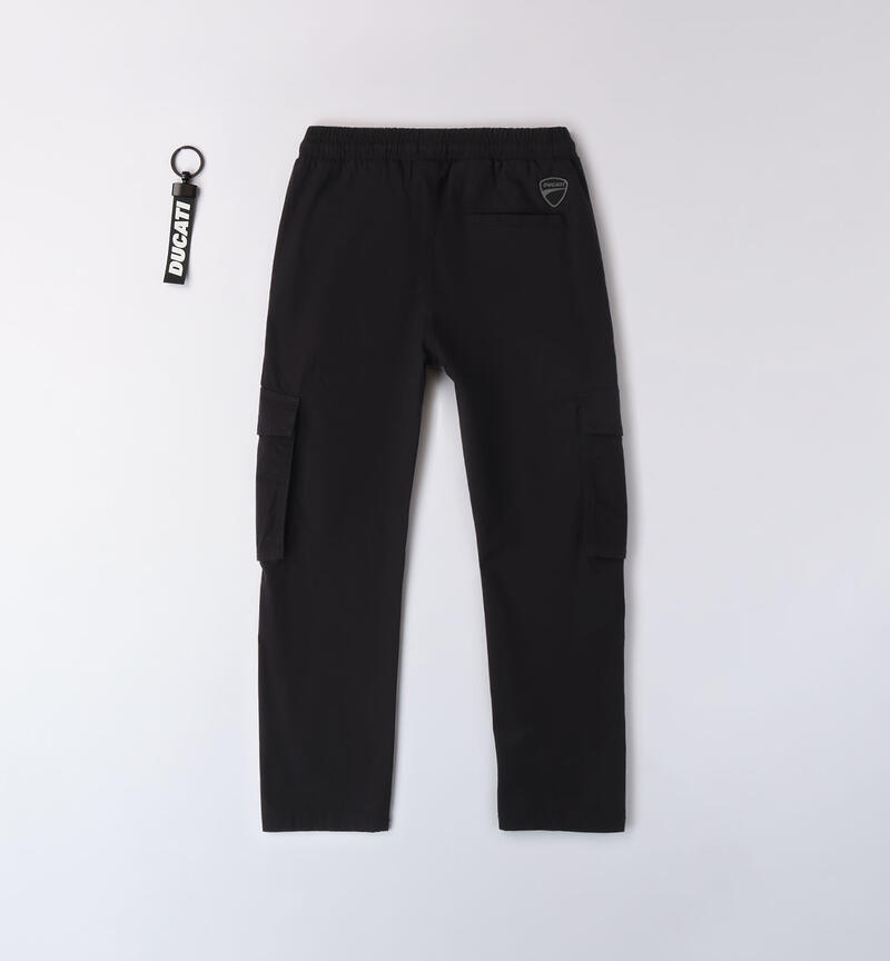 Ducati trousers with large pockets NERO-0658