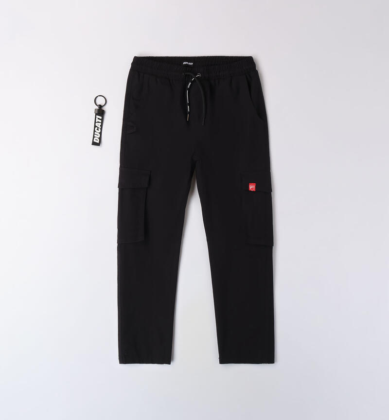 Ducati trousers with large pockets NERO-0658