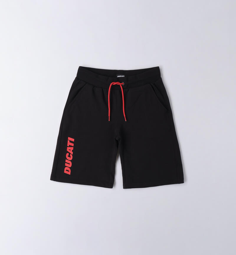 Pantalone Ducati per ragazzo NERO-0658