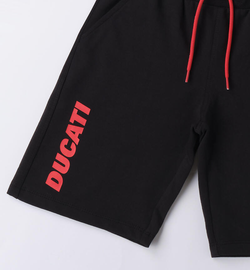 Pantalone Ducati per ragazzo NERO-0658