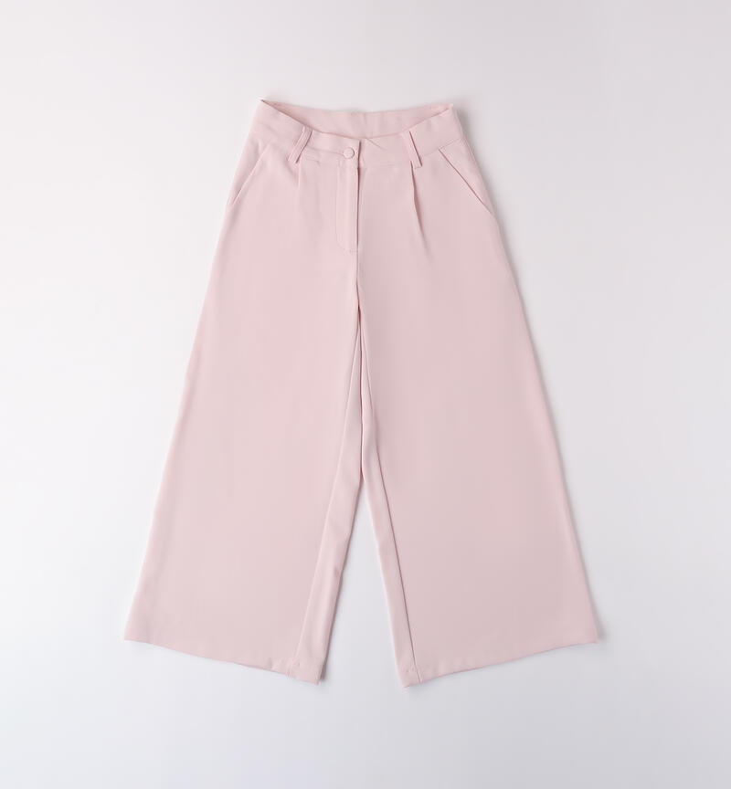 Pantalone elegante bambina PINK-2714