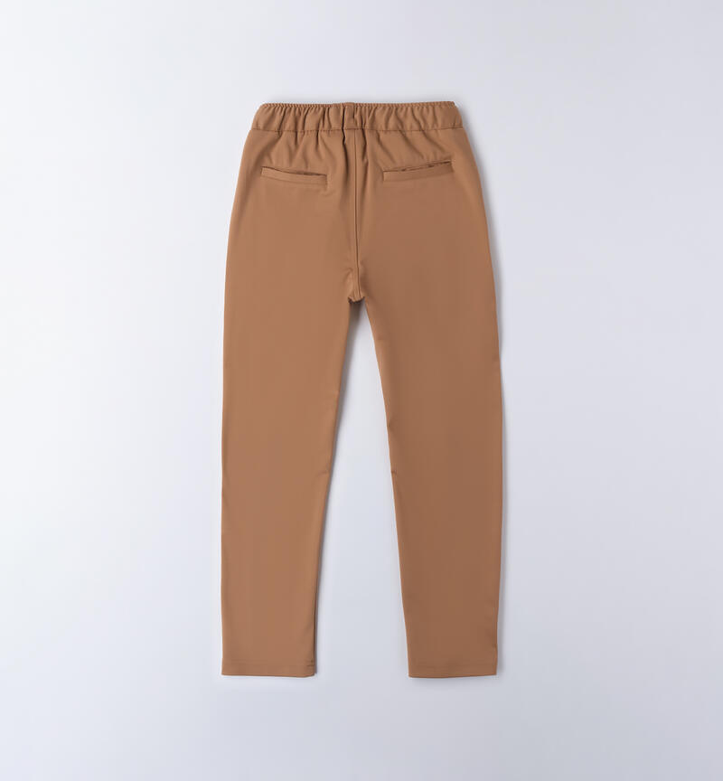 Pantalone elegante per ragazzo BEIGE-0729