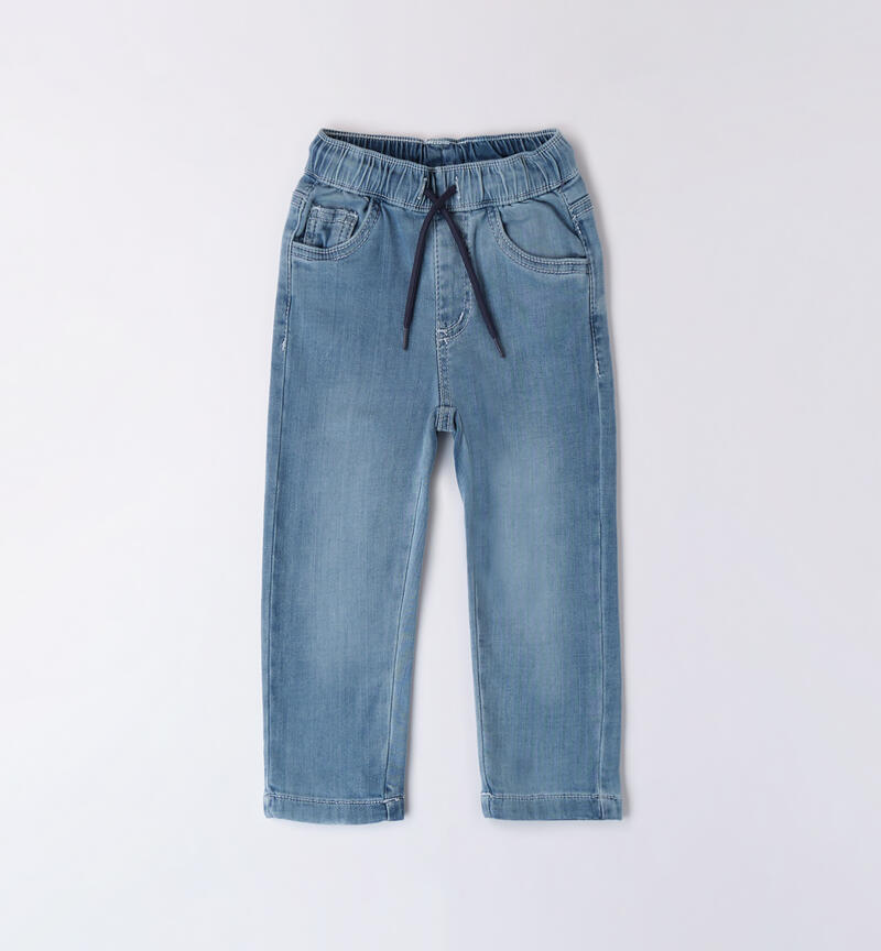 Pantalone jeans per bambino LAVATO CHIARISSIMO-7300