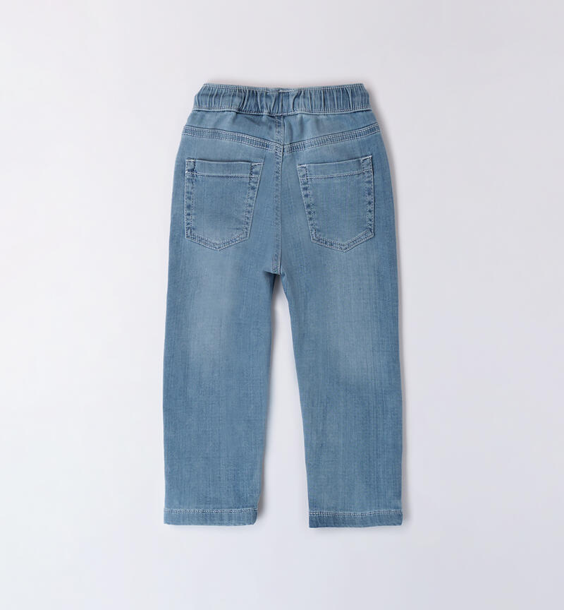 Pantalone jeans per bambino LAVATO CHIARISSIMO-7300