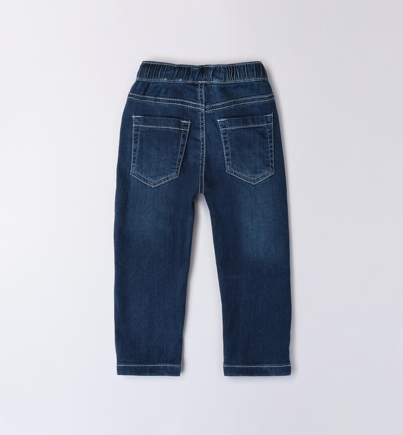 Pantalone jeans per bambino STONE WASHED-7450