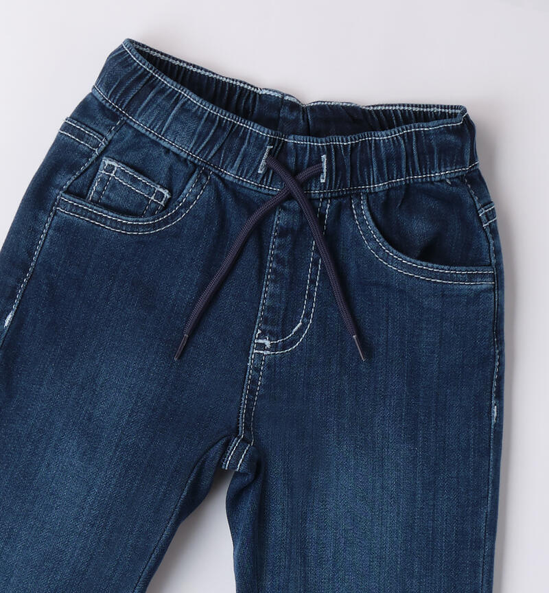 Pantalone jeans per bambino STONE WASHED-7450