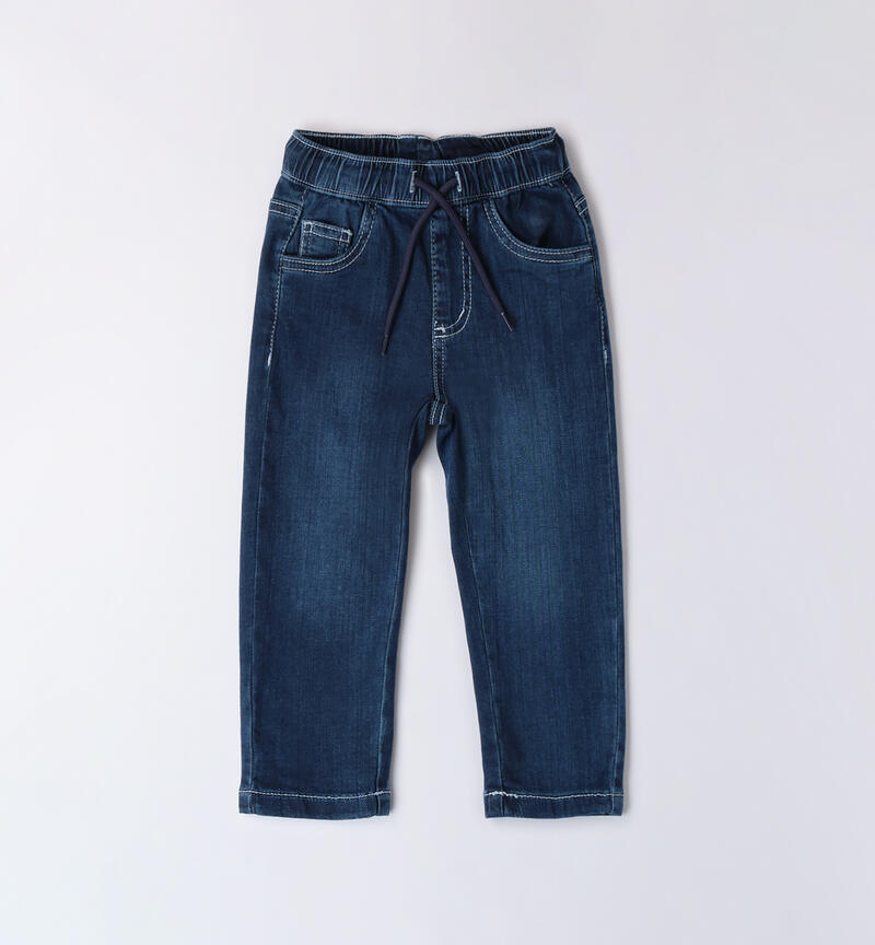 Pantalone jeans per bambino STONE WASHED-7450